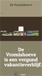 Mobile Screenshot of devromishoeve.be